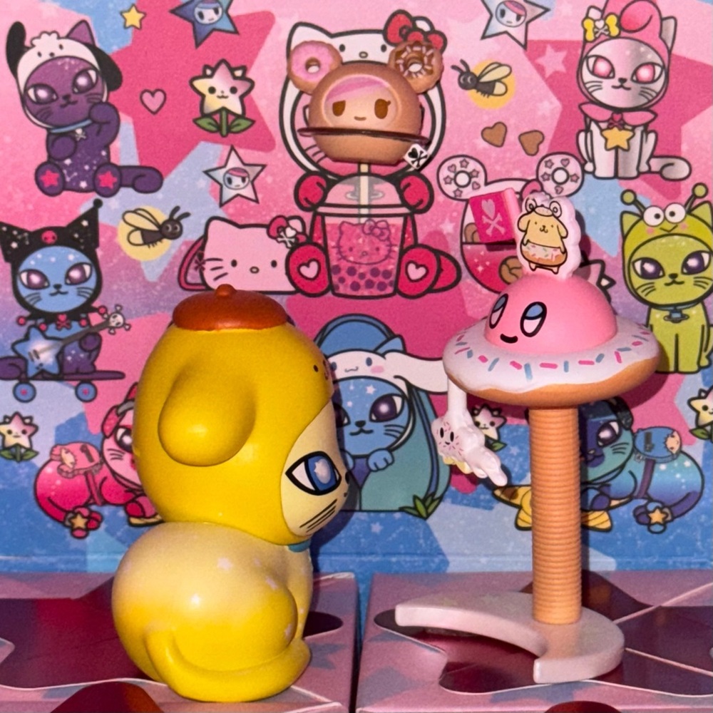 tokidoki Pompompurin x Bright Star Kitty: Galactic Cats x HK & Friends Series - Picture 4 of 6